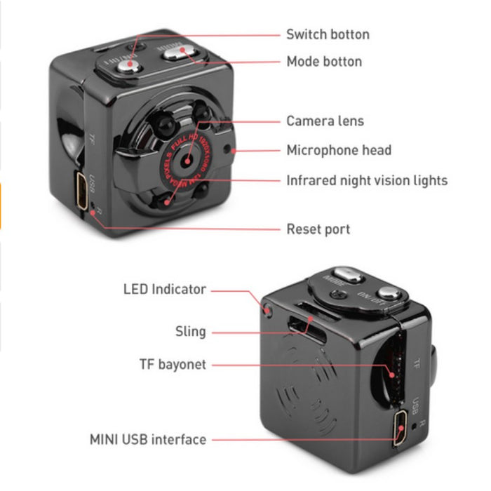 Hd 1080p Mini Body Camera - hot shopstop